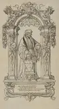 Erasmus von Rotterdam im Gehäuse by Hans d.J. Holbein, woodcut, offered Jun 2020