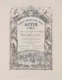 Aktie über 10 Thaler Pr by Westfälischer zoologischer Garten zu Münster, lithograph, sold Jun 2020