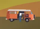 Westfalia by Patrick Tschudi, 2006, chromogenic print, offered Jun 2020