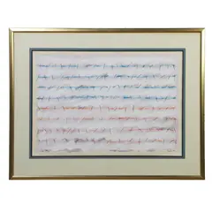 Untitled by Jan Kuiper, Acrylic On Paper, sold Oct 2026