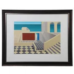 Untitled by Humberto Calzada, Serigraph, sold Oct 2026