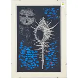 Untitled by Kaoru Kawano, woodblock print, sold Nov 2022