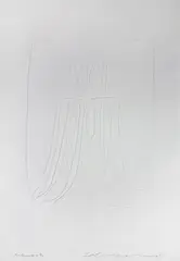 The King in White by Adja Yunkers, 1977, etching, sold Nov 2022