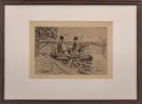 Paris by Paul Signac, etching, sold Nov 2022