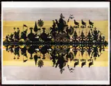 Queen of Sheba," circa by Bjørn Wiinblad, lithograph, sold Dec 2022