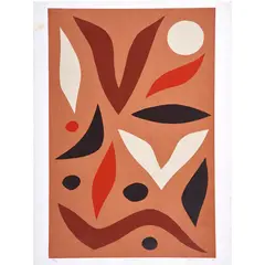 Walbiri by John Coburn, 1984, screenprint, sold Dec 2022