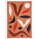 Walbiri by John Coburn, 1984, screenprint, sold Dec 2022