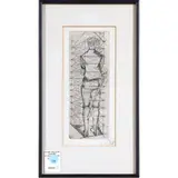 Untitled by Abram Krol, etching, sold Dec 2022