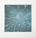 Leader Sequence by Ross Bleckner, 2002, Etching and Aquatint in Colors on Paper, sold Sep 2024