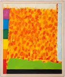 Sun Sign with Jacob's Ladder by Domenick Capobianco, Oil on Canvas, sold Sep 2024