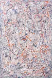 Style Abstract Composition by Jackson Pollock, Oil on Canvas, sold Sep 2024