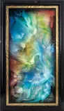 Abstract Composition by Chris DeRubeis, Mixed Media on Metal, sold Sep 2024