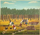 Rural Scene by Branko Paradis, Oil on Canvas, sold Sep 2024