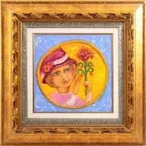Tu Catherine by Mark Kanovich, Mixed Media on Board, sold Sep 2024