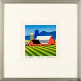 Untitled by A Sabra Field, woodblock print, sold Oct 2025