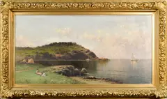 Untitled by Alfred Thompson Bricher, oil on canvas, sold Nov 2025