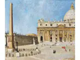 Untitled by Cesare Breveglieri, oil on canvas, offered Jun 2025