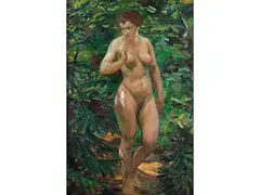 Untitled by Arthur Brusenbauch, oil on canvas, offered Apr 2020