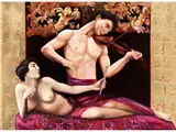 Allegorie der Musik by Louis Nagelkerke, acrylic, offered Jun 2023