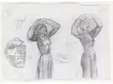 Untitled by Julio González, drawing, offered Dec 2023