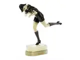 Tanzende Frau als Harlekin Verkleidet by Pierre le Faguays, bronze, sold Sep 2017