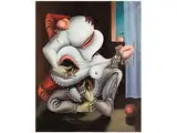Untitled by Le Roux, oil on canvas, offered Sep 2015