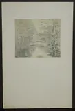 Zugeschrieben Flusslandschaft by Hermann Kretzschmer, pencil, offered Jun 2020