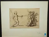 Zugeschrieben Gegenstücke by Theodor Mintrop, pencil, sold Jun 2020