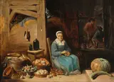 Nachfolger des 18.Jhs by David d.J. Teniers, oil on panel, sold Jun 2020