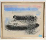 Ohne Titel by Georg Gresko, 1960, mixed media, offered Jun 2020