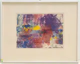 Ohne Titel by Siegfried Reich an der Stolpe, 1959, mixed media, offered Jun 2020