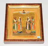 Russisch, 19.Jh by Heiligenikone mit Kiyot, tempera, offered Jun 2020