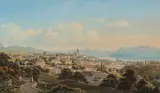 Lausanne & les Alpes Vaudoises by Sigismund Himely, aquatint, offered Jun 2020