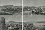 Panorama der Stadt Zürich und ihrer Umgebungen by Franz Schmid, aquatint, sold Jun 2020