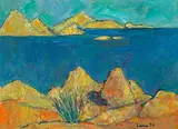 Untitled by Carl Walter Liner, oil on canvas, sold Jun 2020