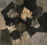 Ohne Titel by Paul Stöckli, oil, sold Jun 2020