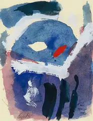 Macchie by Hannes Gruber, 2007, watercolor, offered Jun 2020