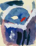 Macchie by Hannes Gruber, 2007, watercolor, offered Jun 2020