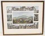 Ansicht der Stadt St. Gallen und der innern Theile derselben by St. Gallen, aquatint, sold Jun 2020