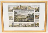 Ansicht der Stadt St. Gallen und ihrer nähern Umgebung by St. Gallen, aquatint, sold Jun 2020