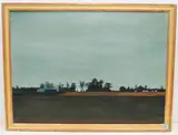 Nebraska, 1973 by Jacques Fuchs, oil on canvas, sold Jun 2020