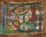 Hommage à Matisse by Serge Brignoni, 1975, mixed media, offered Jun 2020
