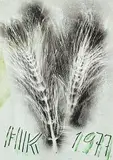 Schachtelhalm by Hans Krüsi, 1977, mixed media, offered Jun 2020
