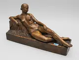 Liegender Akt by André Denis Othon Martin, bronze, sold Jun 2020