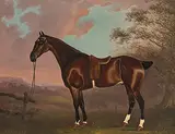 Rennpferd by Clifton Tomson, 1802, oil on canvas, sold Mar 2020