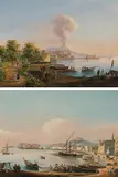 Gegenstücke: Ansichten von Neapel by Salvatore Candido, 1840, oil on canvas, sold Mar 2020