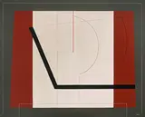 Ohne Titel by Tamás Konok, 1976, acrylic, sold Mar 2020