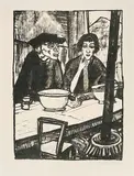 Muschelstube II by Erich Heckel, 1916, lithograph, sold Mar 2020
