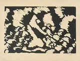 Acker mit Weib by Wilhelm Morgner, woodcut, sold Mar 2020