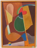 Ruhende Tänzerin by Thomas Ring, 1976, oil on canvas, offered Mar 2020